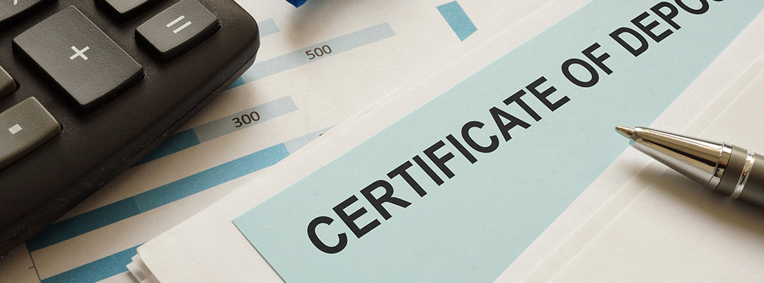 Certificate of deposit